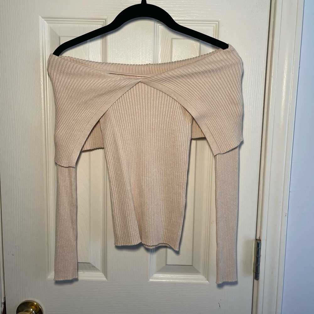 Lovers + Friends Avi off the shoulder sweater